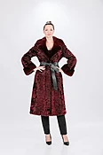 BRUCIATO KARAKUL/STONE MARTEN COAT — The Fur Source of NY
