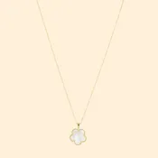 Adeline Clover Pendant Necklace