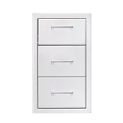 TrueFlame Masonry Frame 17" 2-Drawer & Paper Towel Holder Combo — TF-TDC-17M-A