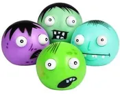 2″ Zombie pop out eye stress toy