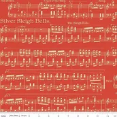 Classic Christmas by Riley Blake SHEET MUSIC/RED