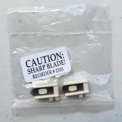 Badge-A-Minit 2303 Replacement Blades for Cut-A-Circle #2000, 2001 & 2004, 2/Pack