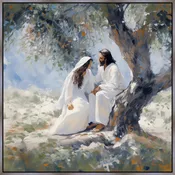 Abide With Me Large Wall Art Gallery Wrap