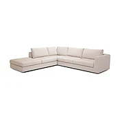 Cello 3-Piece Sectional Sofa With Backless Chaise