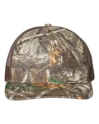 Custom Richardson 112P Camo Leather Patch Hat