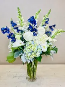 Blue Attitude Bouquet