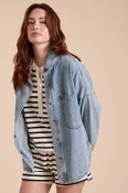 Bluebelle Snap Button Denim Shacket