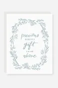 2021 Single Baby Greeting Card - Precious Baby