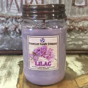 Lilac- Mason Jar Candle — Liberty Vintage Marketplace