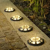 4 Pcs Fanny Solar Ground Light