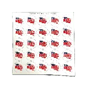 100% American Flag Award Sticker Sheet Copy