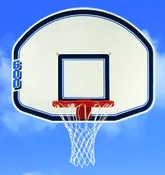 36″ x 48″ Fan Shaped Molded Graphite Backboard