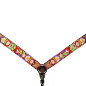 Bar H Equine Western Horse Embroidery Design Genuine American Leather Tack Set