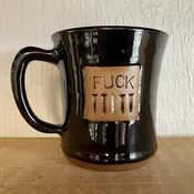 Black Fuck Mug