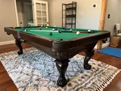 Brunswick Allenton Ball & Claw Pool Table