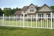 Ashford Picket Vinyl Fencing