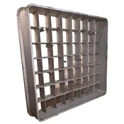 five foot square grate foundry mold — Architectural Antiques