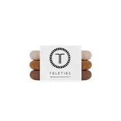 TELETIES - Espresso Yourself Small Nylon Hair Ties