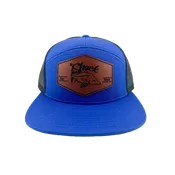 7 Panel Flat Brim Cap