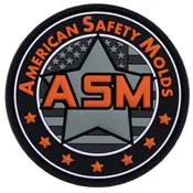 ASM™ Firearm Replica - PVC Patch - ASM Logo - Glow-in-the-Dark