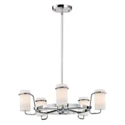 Avant 5 Light Medium Chandelier by Maxim - 22027SWPC