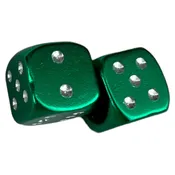 Anodized Color Aluminum Dice Valve Caps