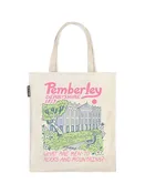 Jane Austen's Pride and Prejudice Pemberley Tote Bag by Out Of Print
