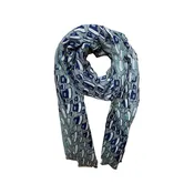 Yarnz 100% Cashmere Oversized Scarf Irons- Grey