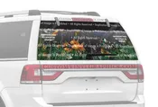 Aquarium Rear Window Decal