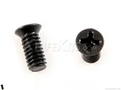 8-32 - PHILLIPS - Flat Head - Black Oxide - (.375 x .225) Head #5 for IWBs - (1ea)