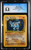 1999 Machamp 8/102 1st Edition Holo CGC 5.5