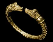 Alligator Torque Small Bracelet