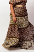 Aisha Tiered Maxi Skirt