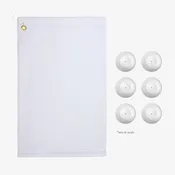 6 Golf Balls/Towel Set