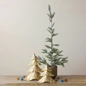Metal Tree, Gold