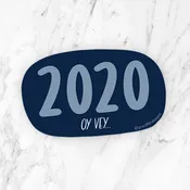 2020, Oy Vey Sticker