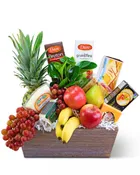CLASSIC FRUIT AND CHEESE BASKET