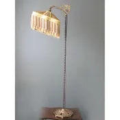 Antique Art Deco Bridge Floor Lamp