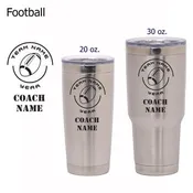 Football Coach Tumbler