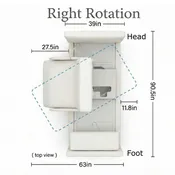 Elevra Deluxe Rotating Hi-Lo Lift Bed