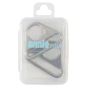 1.5" Flat Triangle Rings - Nickel