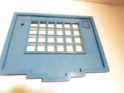 0/027 BUILDING VINTAGE PLASTICVILLE HOSPITAL ROOF- BLUE - GOOD - M12