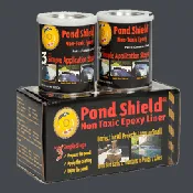 Pond Shield Non-Toxic Epoxy Coating – 1.5 Quart Kit Charcoal Gray