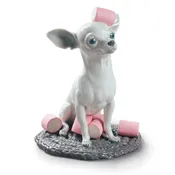 Chihuahua with Marshmallows 01009191. Dogs and Candy Collection- Lladro