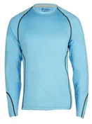 Boy's 8/20 Rashguard Swim Shirt - Aqua Solar