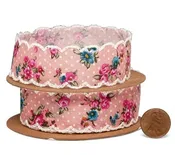 Gotha Vintage Floral Ribbon, 1" — charm | Online Store for Home Decorating & Entertaining