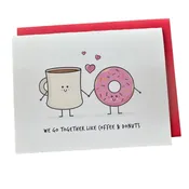 Coffee + Donuts Card — Half Mile Handmade