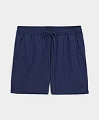 5" Seersucker Montauk Swim Trunk