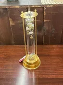 Vintage Brass Galileo Thermometer