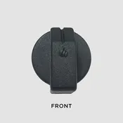 Black Plastic Knob
